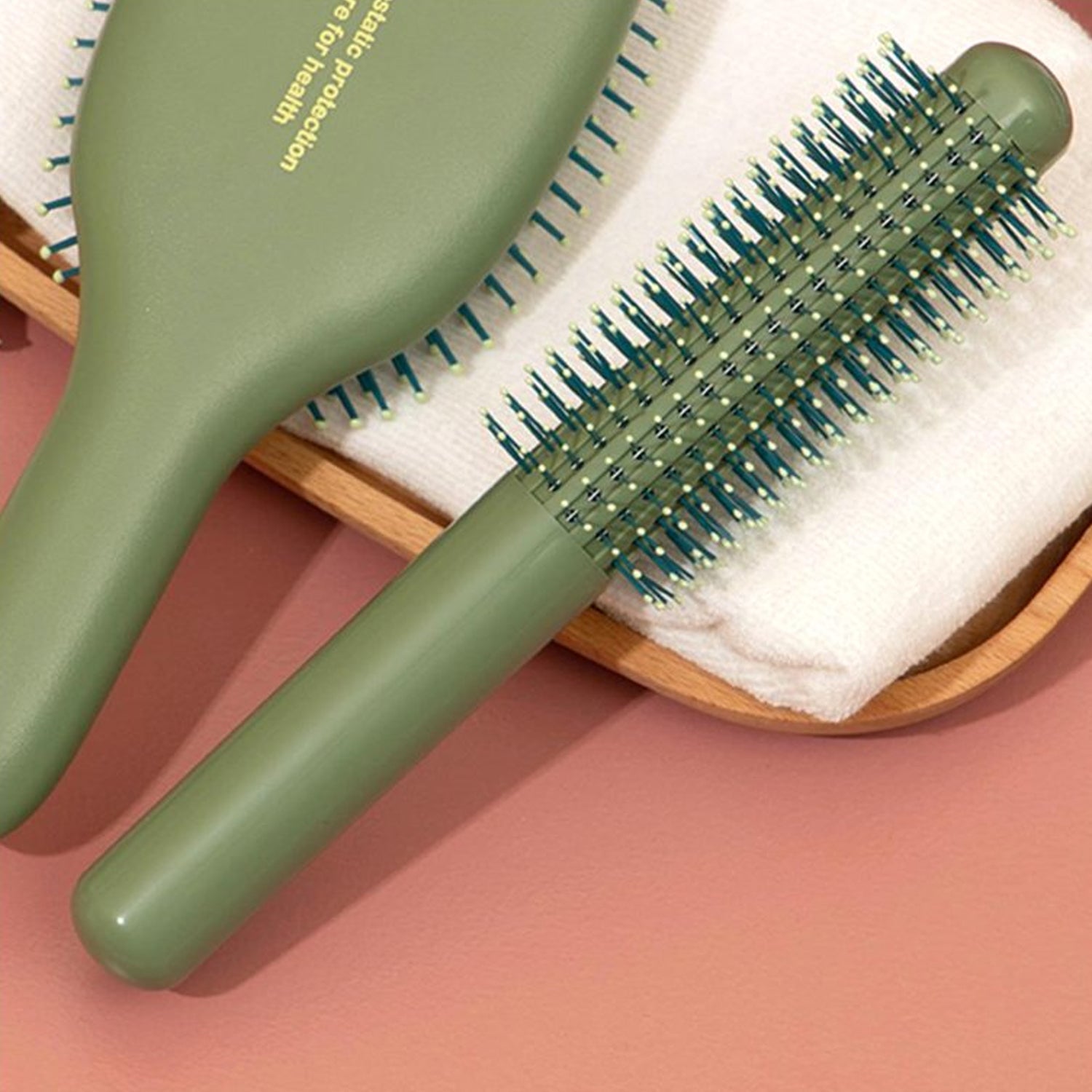 Massage Comb, Air Cushion Massage Hair Brush Ergonomic Matt Disappointment for Straight Curly Hair Cushion Curly Hair Comb for All Hair Types, Home Salon DIY Hairdressing Tool (1 Pc) Massage Comb, Air Cushion Massage Hair Brush Ergonomic Matt Disappointment for Straight Curly Hair Cushion Curly Hair Comb for All Hair Types, Home Salon DIY Hairdressing Tool (1 Pc)